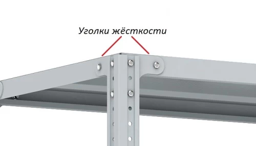 Стеллаж металлический Титан МС-750 3000x1000x700/3